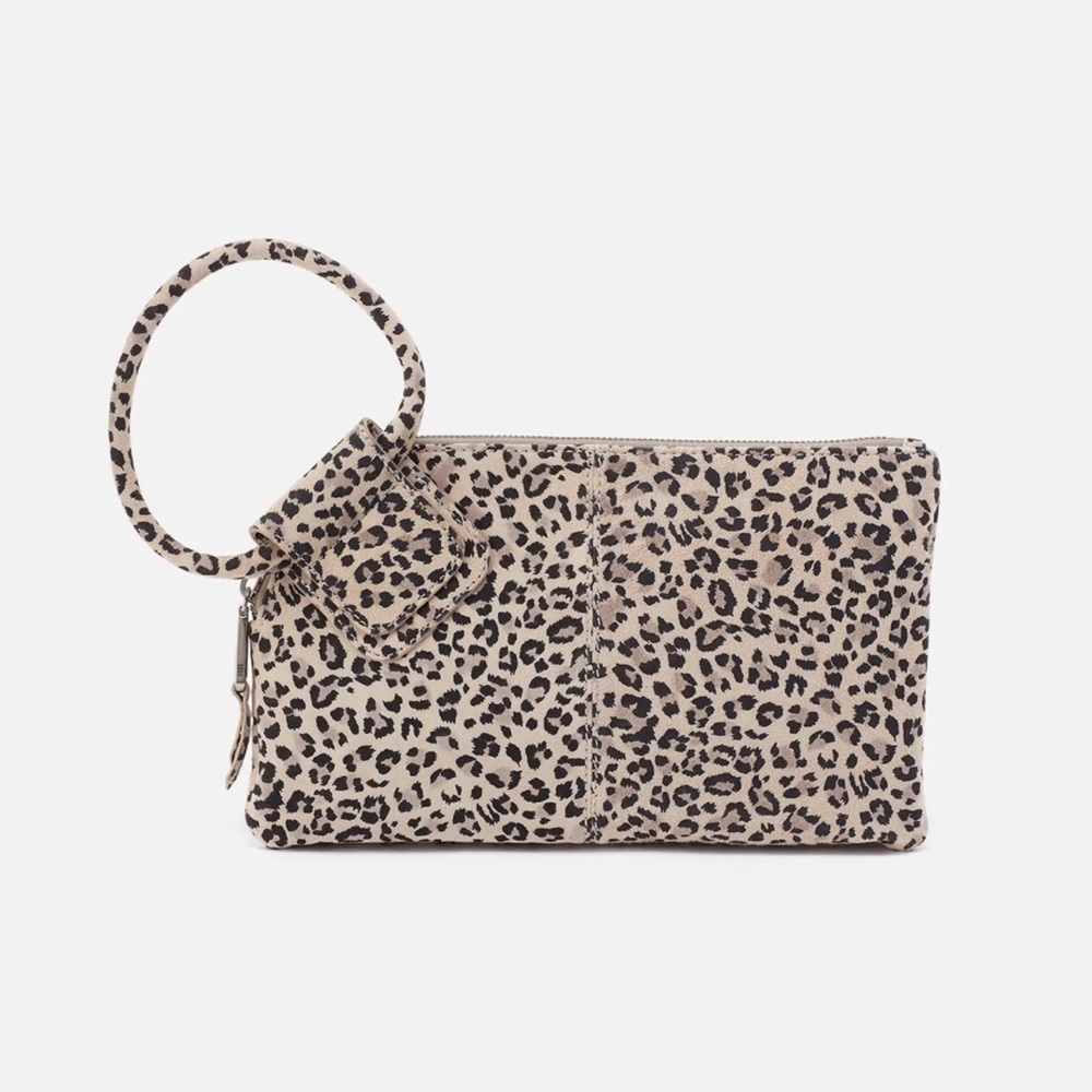 HOBO Sable Wristlet - Mini Leopard